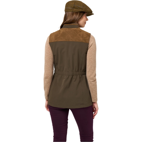Alan Paine Womens Lockwood Weste LOCLWCT - Olive